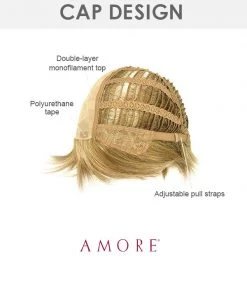 Wigs For Women Casey | Monofilament Synthetic Wig By Amore