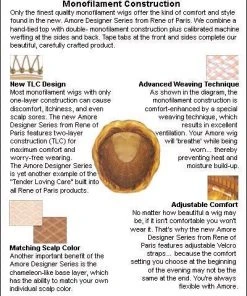 Dixie | Monofilament Synthetic Wig By Amore Wigs For Women