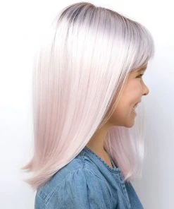 Wigs For Kids Miley | Kids Lace Front & Monofilament Top Synthetic Wig By Amore 8 Wigs For Kids Miley | Kids Lace Front & Monofilament Top Synthetic Wig By Amore