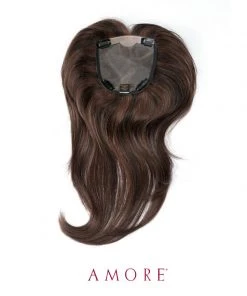 Long Top Piece Monofilament Synthetic Wiglet By Amore 11 Long Top Piece Monofilament Synthetic Wiglet By Amore