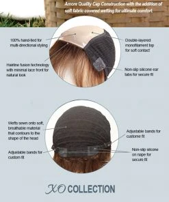 Codi XO (Rooted) | Lace Front & Monofilament Synthetic Wig By Amore Wigs For Women