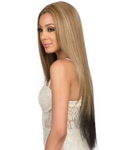 Wigs For Black Women Lia | Lace Front Human Hair Blend Wig By Bobbi Boss