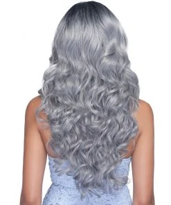 Wigs For Black Women Kiliah | Lace Front Human Hair Blend Wig By Bobbi Boss