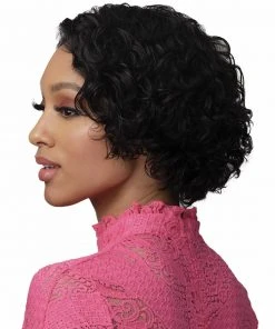 Wigs For Black Women Lashonda | Lace Front Remy Human Hair Wig By Bobbi Boss