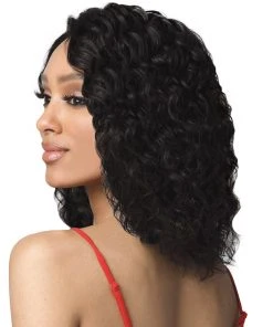Wigs For Black Women Kamali | Lace Front Human Hair Wig By Bobbi Boss