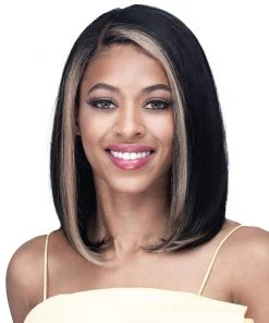 Logan | Lace Front Human Hair Wig By Bobbi Boss Wigs For Black Women
