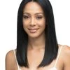 Wigs For Black Women Natural Straight 18 | Lace Front Remy Human Hair Wig By Bobbi Boss 1 Wigs For Black Women Natural Straight 18 | Lace Front Remy Human Hair Wig By Bobbi Boss