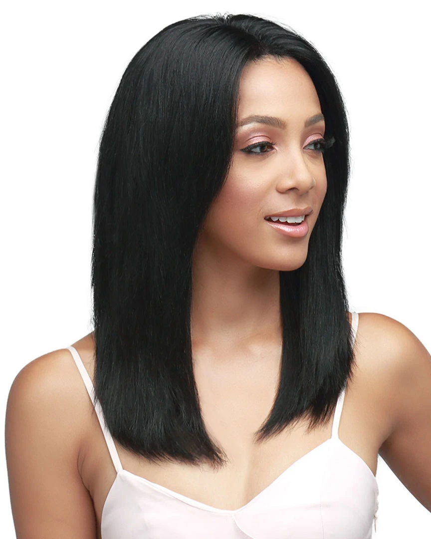 Wigs For Black Women Natural Straight 18 | Lace Front Remy Human Hair Wig By Bobbi Boss 4 Wigs For Black Women Natural Straight 18 | Lace Front Remy Human Hair Wig By Bobbi Boss