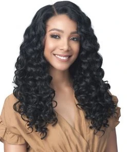 Wigs For Black Women Lourdes | Lace Front Synthetic Wig By Bobbi Boss