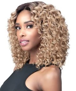 Malin | Lace Front Synthetic Wig By Bobbi Boss Wigs For Black Women