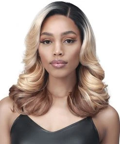 Wigs For Black Women Melony | Lace Front Synthetic Wig By Bobbi Boss