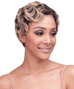 Wigs For Black Women Ruby | Lace Part Synthetic Wig By Bobbi Boss