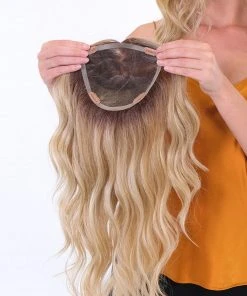 18~26 Inch Premium 100% Handmade Topper 18 Wave | Toppers By Belle Tress