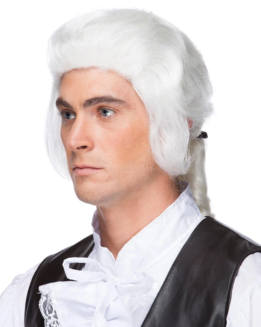 Costume Wigs Lordship W/Bow | Costume Wig By Characters 3 Costume Wigs Lordship W/Bow | Costume Wig By Characters