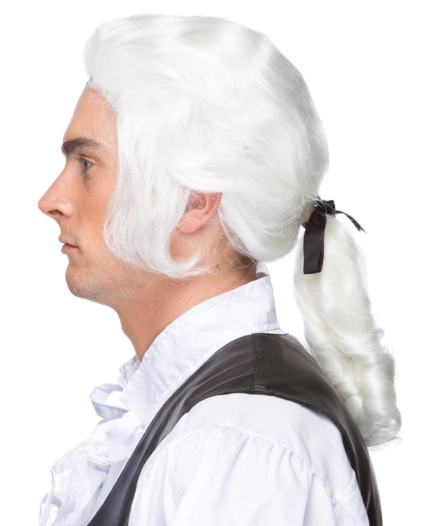 Costume Wigs Lordship W/Bow | Costume Wig By Characters 4 Costume Wigs Lordship W/Bow | Costume Wig By Characters