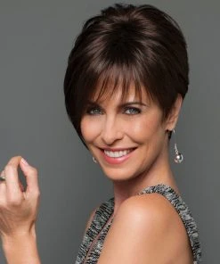 Wigs For Women Salon Sleek-Petite/Average | Monofilament Part Synthetic Wig By Gabor