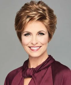 Stylish Flair | Lace Front & Monofilament Part Synthetic Wig By Gabor