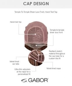 Forever Chic | Lace Front & Monofilament Synthetic Wig By Gabor