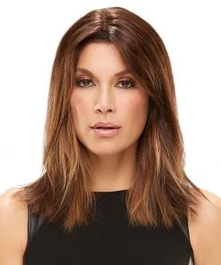 EasiPart HD 18 Inch | Monofilament Clip-in Crown Volumizer Toppers By Jon Renau 14 EasiPart HD 18 Inch | Monofilament Clip-in Crown Volumizer Toppers By Jon Renau