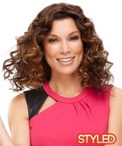 EasiPart HH 18 Inch (Exclusive) | Remy Human Hair Clip-in Crown Volumizer Toppers By Jon Renau Wiglets