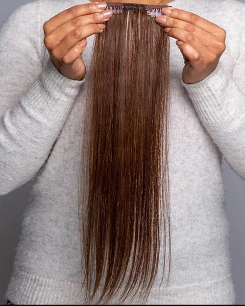 EasiPieces 16 Inch Length X 4 Inch Width (1pc) | Remy Human Hair Piece By Jon Renau 7 EasiPieces 16 Inch Length X 4 Inch Width (1pc) | Remy Human Hair Piece By Jon Renau