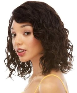 HL Azul | Lace Front Human Hair Wig By Elegante