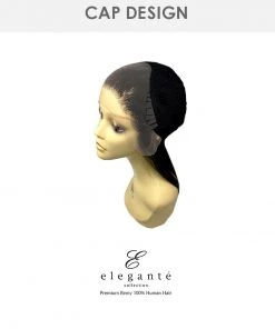 HL Jersey | Lace Front & Lace Part Remy Human Hair Wig By Elegante Wigs For Black Women