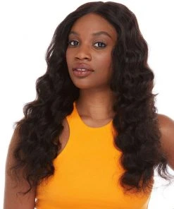 HL Rogue | Lace Front & Lace Part Remy Human Hair Wig By Elegante Wigs For Black Women