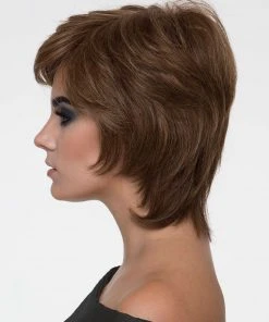 Wigs For Women Coti (Exclusive) | Monofilament Top Human Hair Blend Wig By Envy