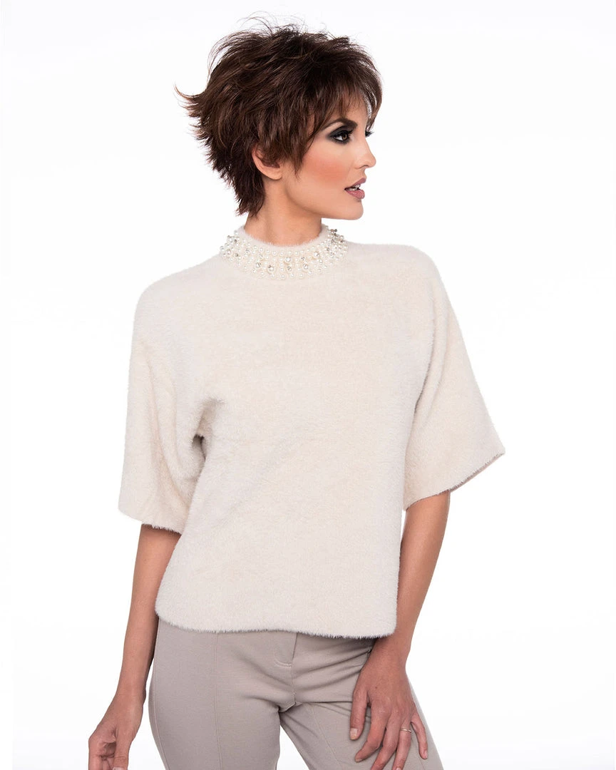 Flame (Exclusive) | Monofilament Crown Human Hair Blend Wig By Envy Wigs For Women 7 Flame (Exclusive) | Monofilament Crown Human Hair Blend Wig By Envy Wigs For Women