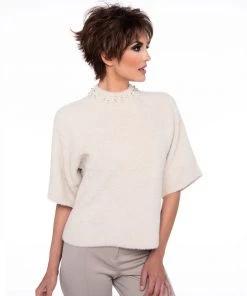 Flame | Monofilament Crown Human Hair Blend Wig By Envy Wigs For Women 16 Flame | Monofilament Crown Human Hair Blend Wig By Envy Wigs For Women