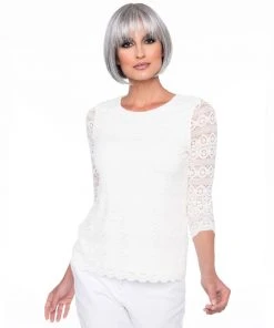 Tandi (Exclusive) | Monofilament Crown Human Hair Blend Wig By Envy