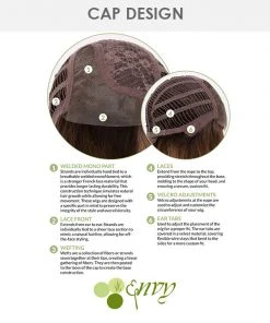 Emma | Lace Front Human Hair Blend Wig By Envy