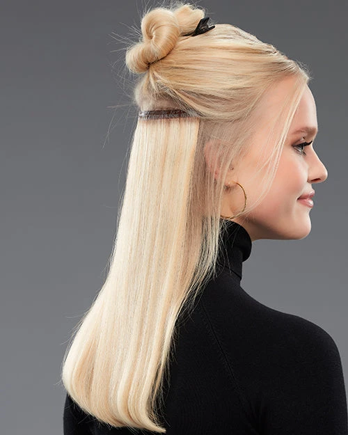 EasiPieces 16 Inch Length X 6 Inch Width (1pc) | Remy Human Hair Piece By Jon Renau Hair Extensions 9 EasiPieces 16 Inch Length X 6 Inch Width (1pc) | Remy Human Hair Piece By Jon Renau Hair Extensions