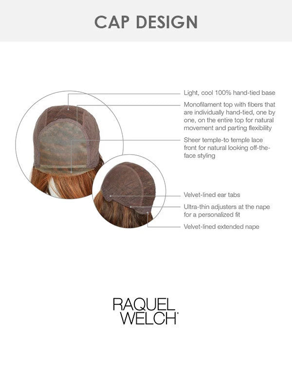 Editors Pick Elite | Lace Front & Monofilament Top Synthetic Wig By Raquel Welch Wigs For Women 9 Editors Pick Elite | Lace Front & Monofilament Top Synthetic Wig By Raquel Welch Wigs For Women