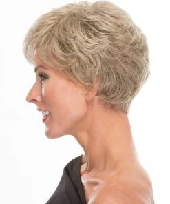 Wigs For Women Textured Short Cut | / Textured Boy Cut Monofilament Synthetic Wig By TressAllure