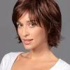 Wavy Mid Layered Shag | Lace Front & Monofilament Synthetic Wig By TressAllure