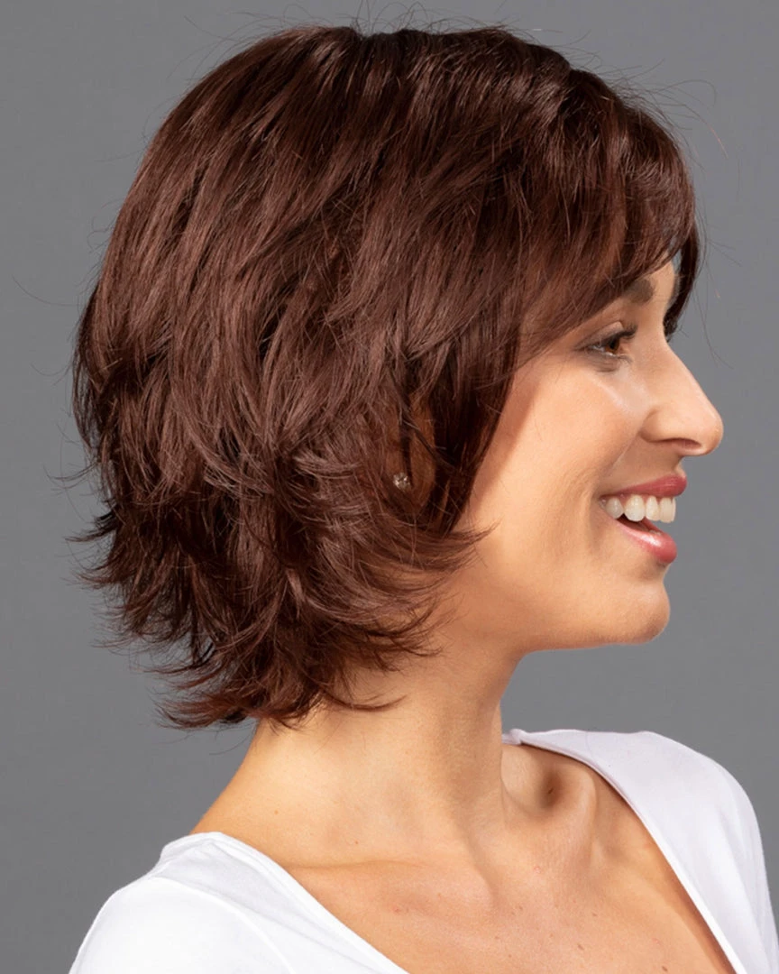 Wavy Mid Layered Shag | Lace Front & Monofilament Synthetic Wig By TressAllure 4 Wavy Mid Layered Shag | Lace Front & Monofilament Synthetic Wig By TressAllure