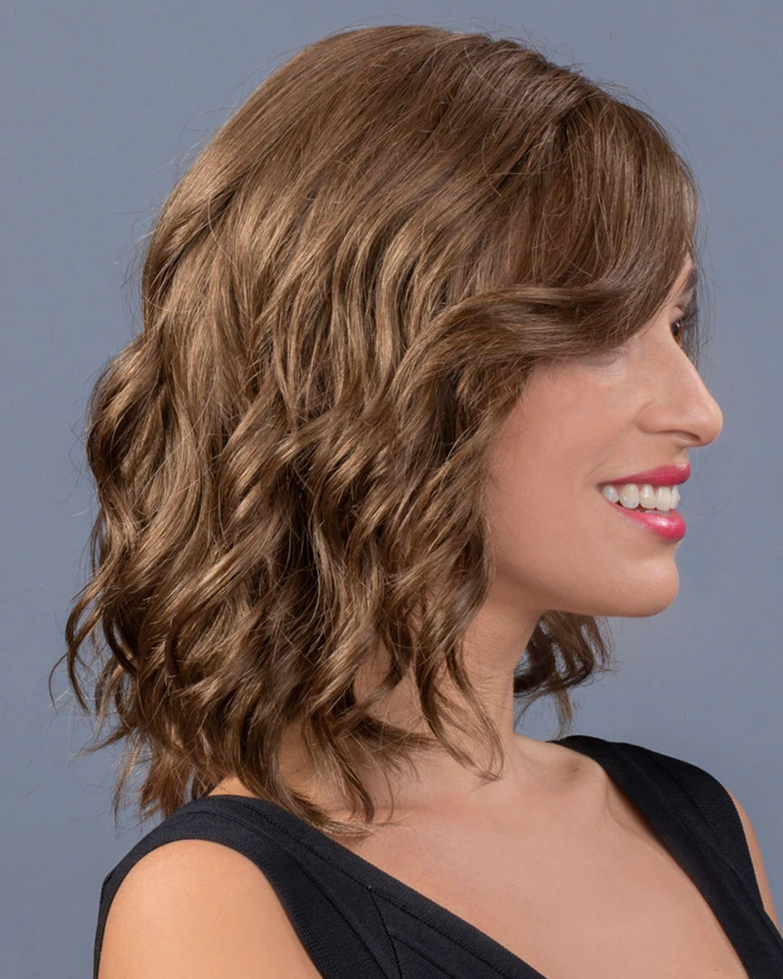 Mid Length Beach Waves | Lace Front & Monofilament Synthetic Wig By TressAllure 4 Mid Length Beach Waves | Lace Front & Monofilament Synthetic Wig By TressAllure