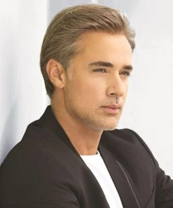 Sophistication | Average/Large Men's Lace Front & Monofilament Synthetic Wig By HIM