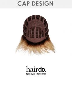 Wigs For Women Textured Fringe Bob | Synthetic Wig By Hairdo