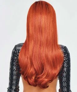 Wigs For Women Mane Flame | Lace Front & Monofilament Part Synthetic Wig By Hairdo