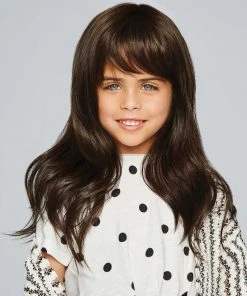 Wigs For Kids Pretty In Layers-Ultra Petite | Kids Monofilament Top Synthetic Wig By Hairdo
