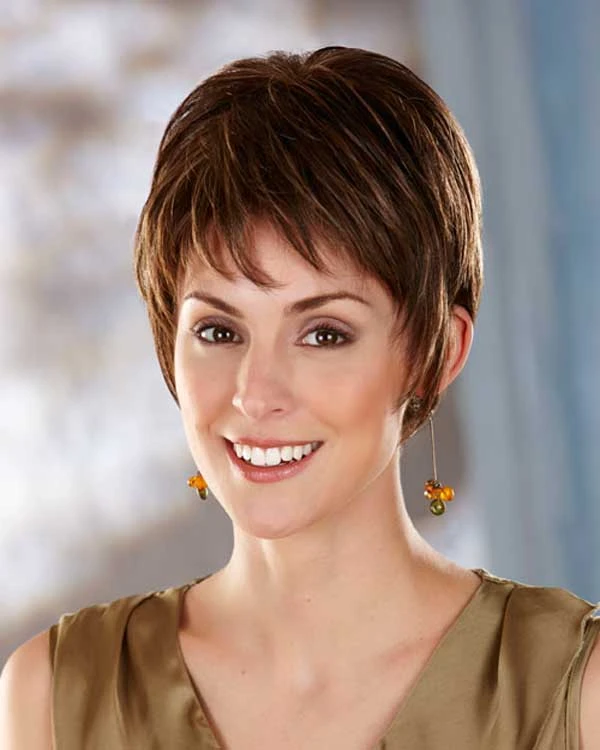 Wigs For Women Sabrina Petite | Monofilament Synthetic Wig By Henry Margu 8 Wigs For Women Sabrina Petite | Monofilament Synthetic Wig By Henry Margu