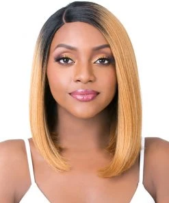 Wigs For Black Women Damariss | Lace Part Synthetic Wig By It's A Wig