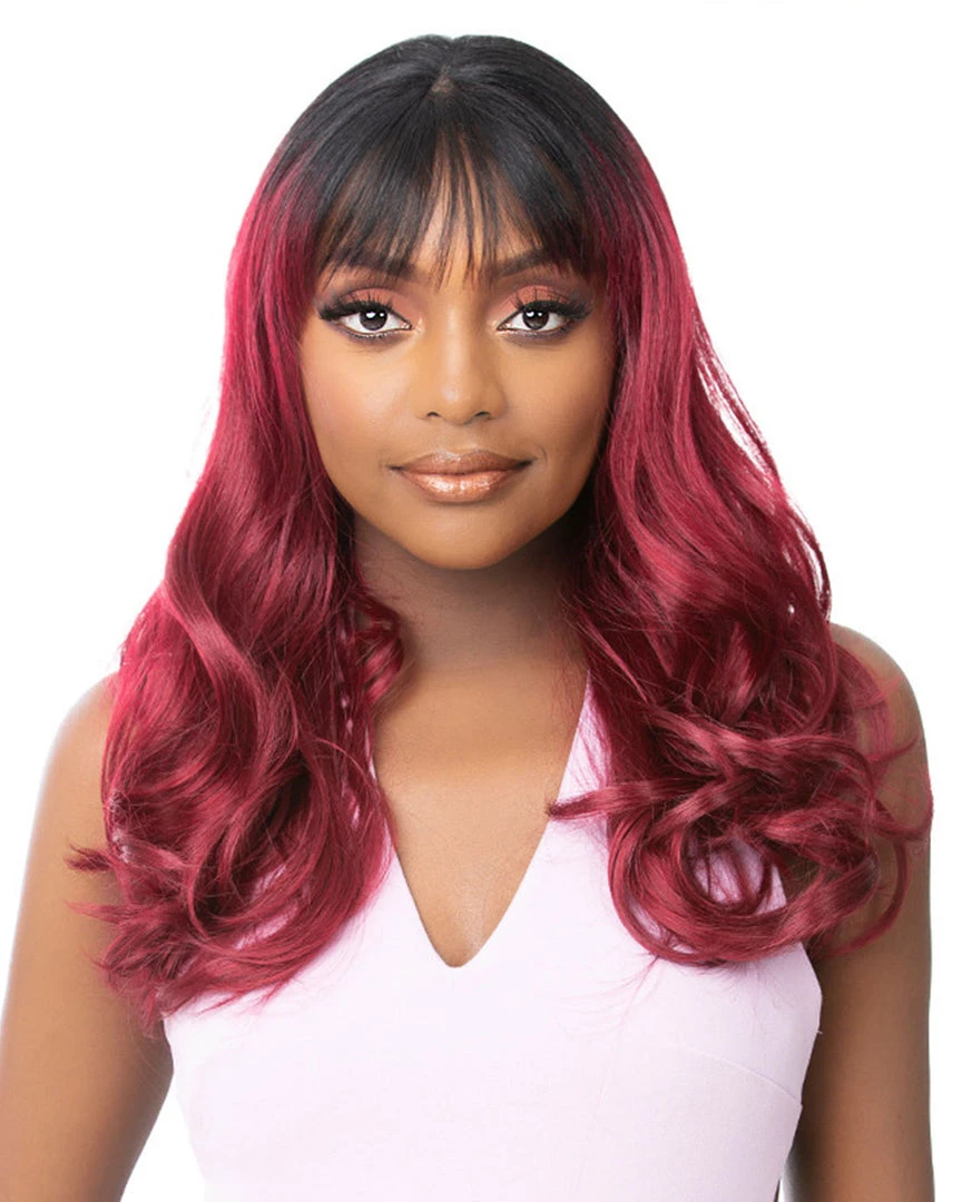 Marcia | Lace Part Synthetic Wig By It's A Wig Wigs For Black Women 3 Marcia | Lace Part Synthetic Wig By It's A Wig Wigs For Black Women