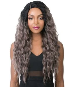 Wigs For Black Women Swiss Lace Sun Dance | Lace Front Synthetic Wig By It's A Wig