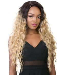 Wigs For Black Women Swiss Lace Sun Dance | Lace Front Synthetic Wig By It's A Wig