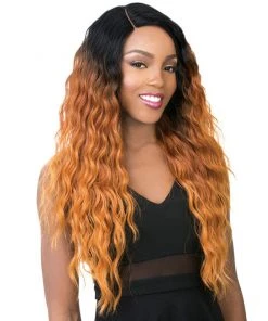 Wigs For Black Women Swiss Lace Sun Dance | Lace Front Synthetic Wig By It's A Wig