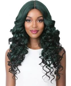 Wigs For Black Women Swiss Lace Houston | Lace Front Synthetic Wig By It's A Wig